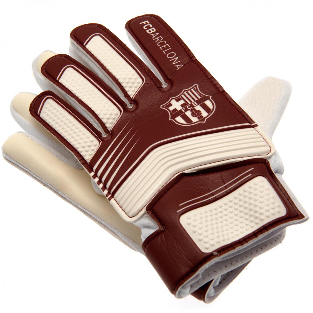 Official FC Barcelona Spike Goalkeeper Gloves Yths