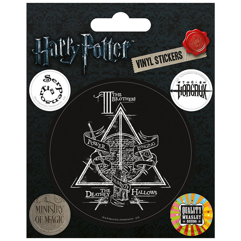 Official Harry Potter Stickers Deathly Hallows