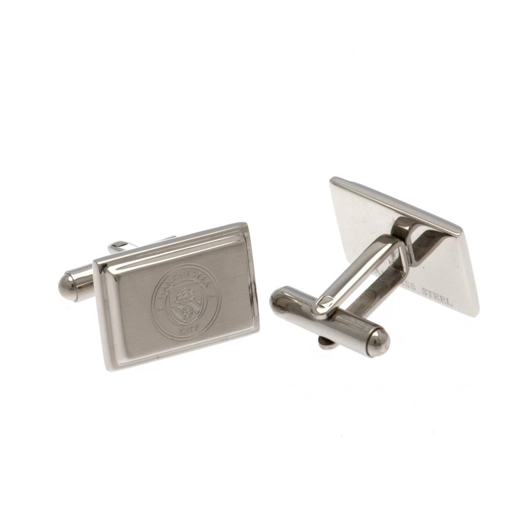 Official Manchester City FC Tie Slide & Cufflink Set