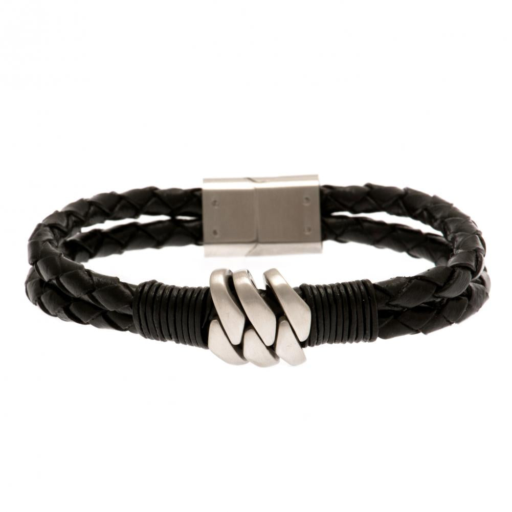 Official West Ham United FC Leather Bracelet