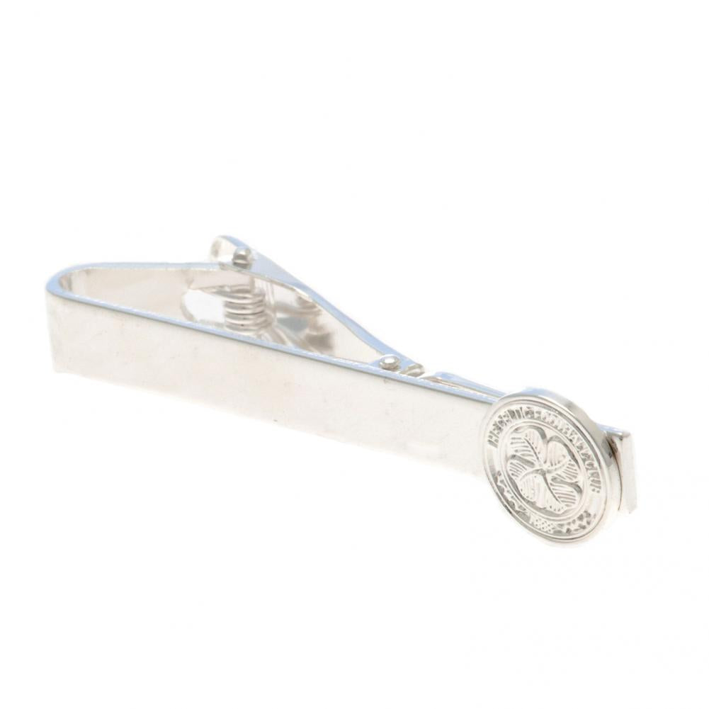 Official Celtic FC Silver Plated Tie Slide