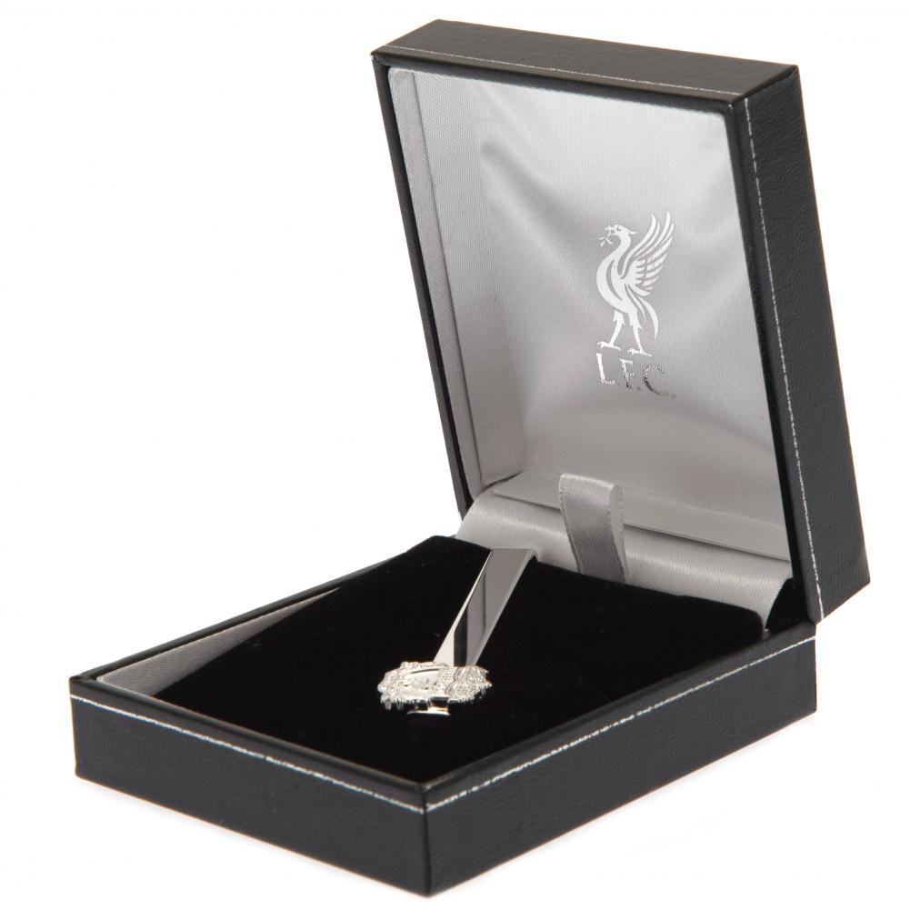 Official Liverpool FC Silver Plated Tie Slide