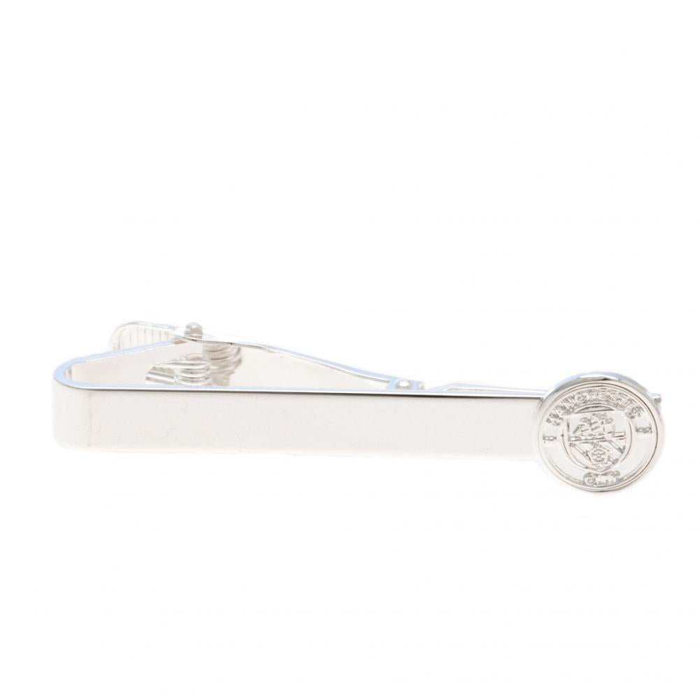 Official Manchester City FC Silver Plated Tie Slide