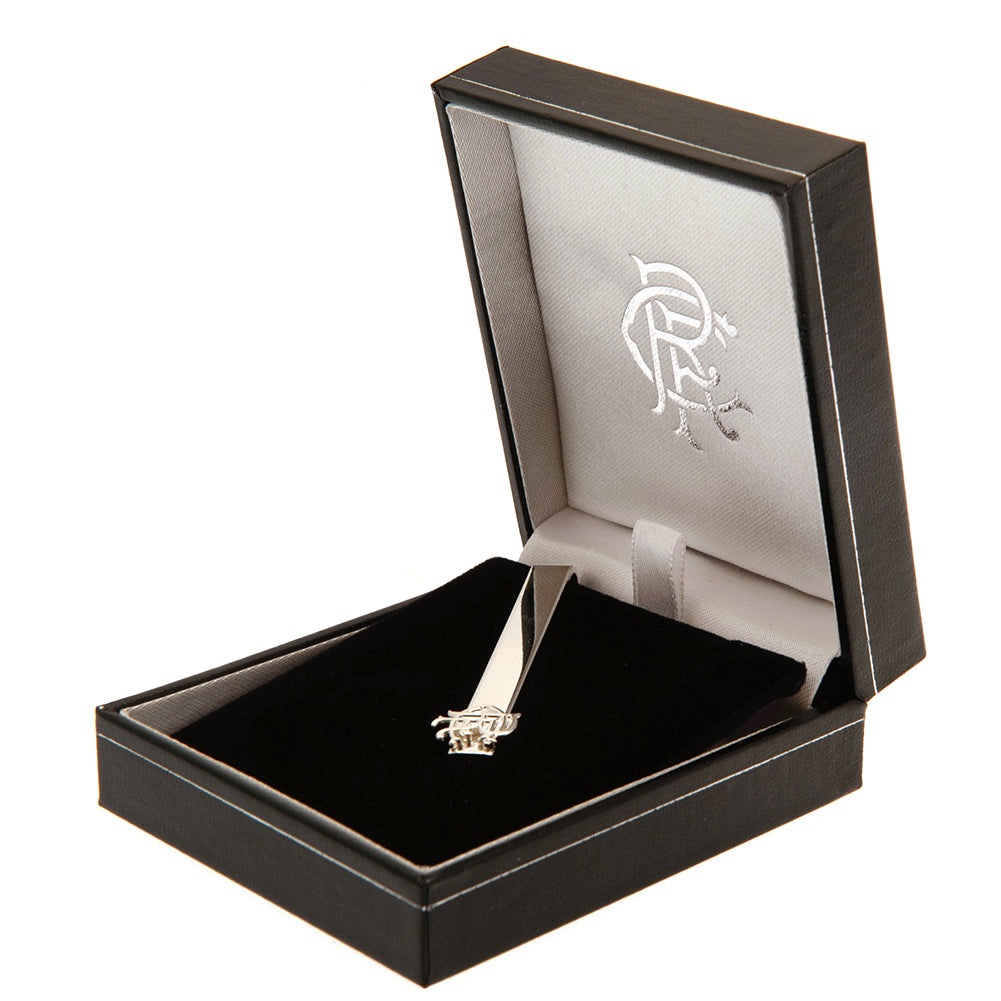 Official Rangers FC Silver Plated Tie Slide