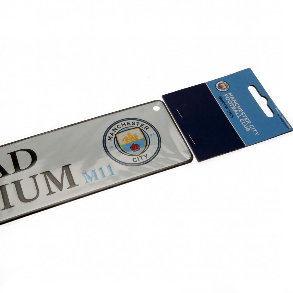 Official Manchester City FC Window Sign