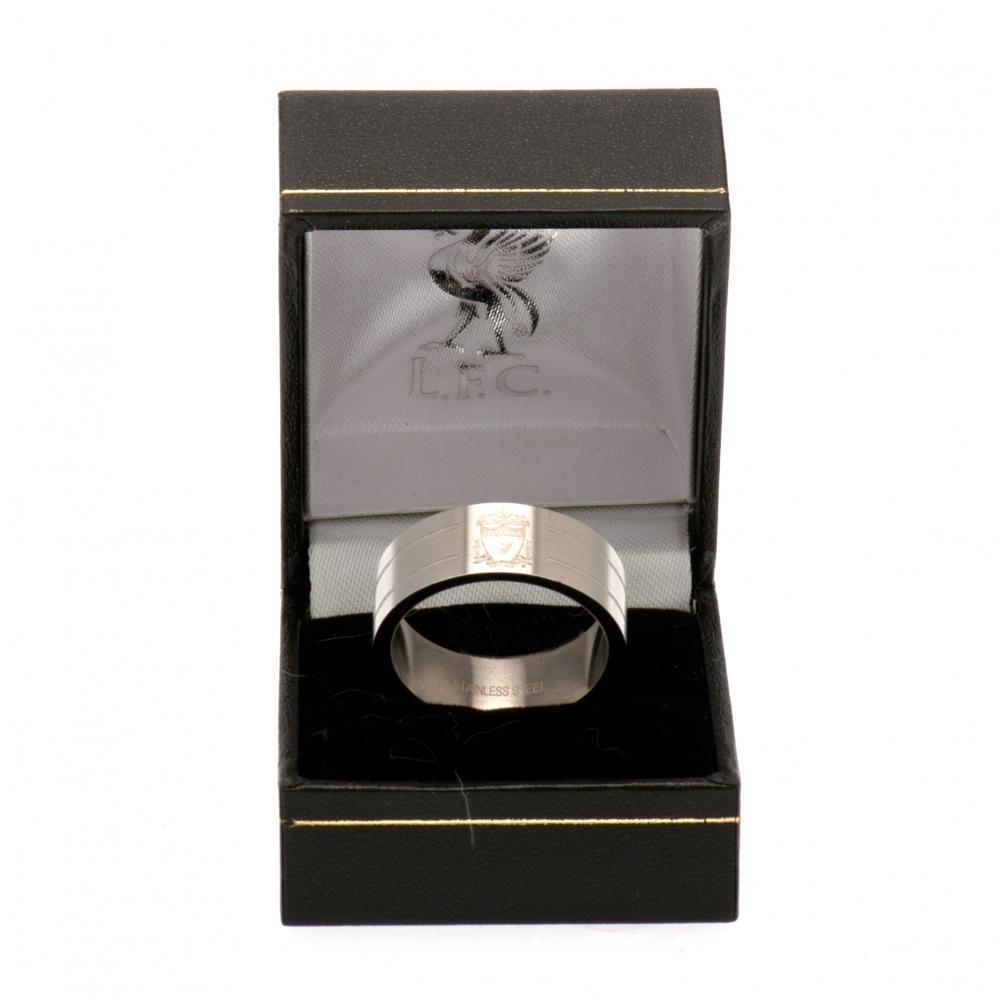 Official Liverpool FC Stripe Ring Medium