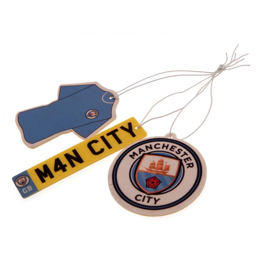 Official Manchester City FC 3pk Air Freshener