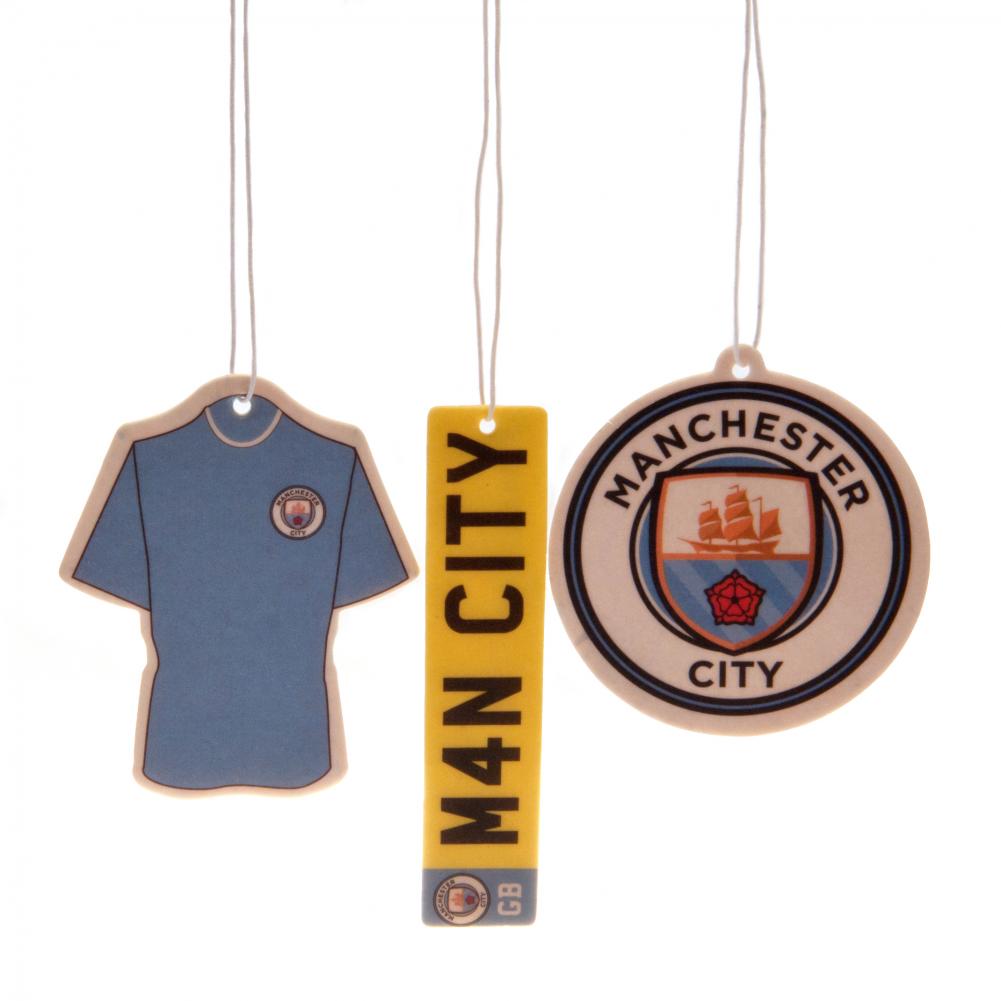 Official Manchester City FC 3pk Air Freshener