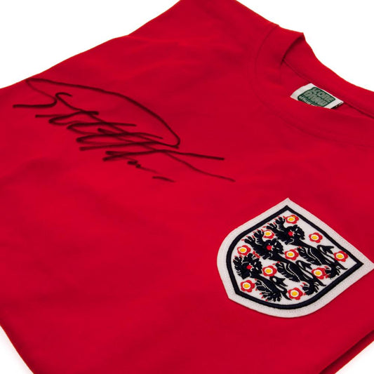 Official England FA Sir Geoff Hurst Signed Shirt