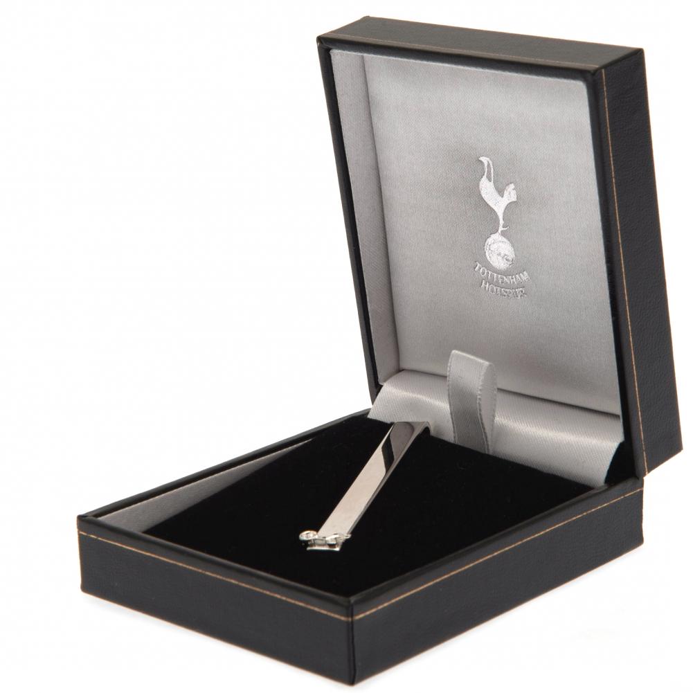 Official Tottenham Hotspur FC Silver Plated Tie Slide