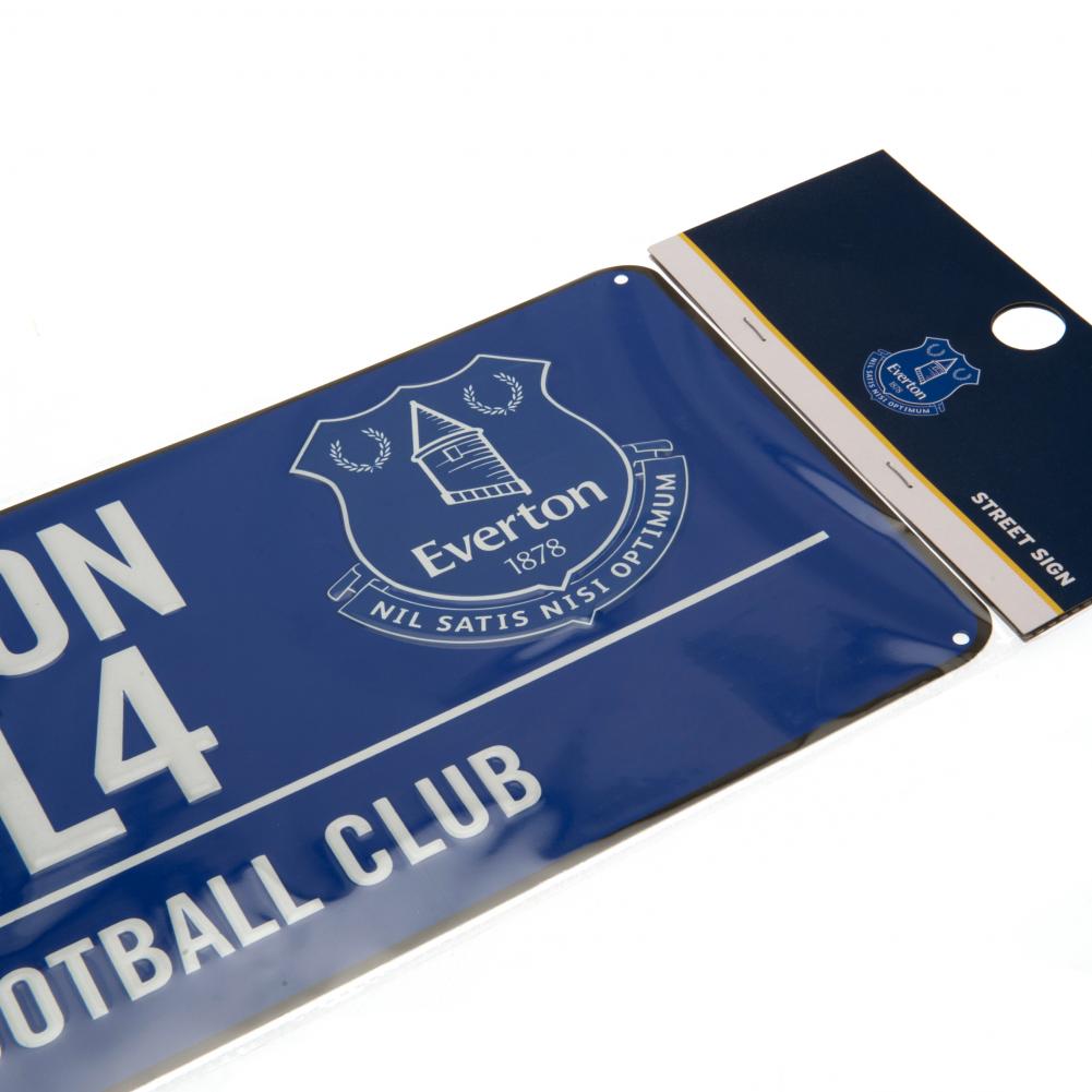 Official Everton FC Colour Street Sign