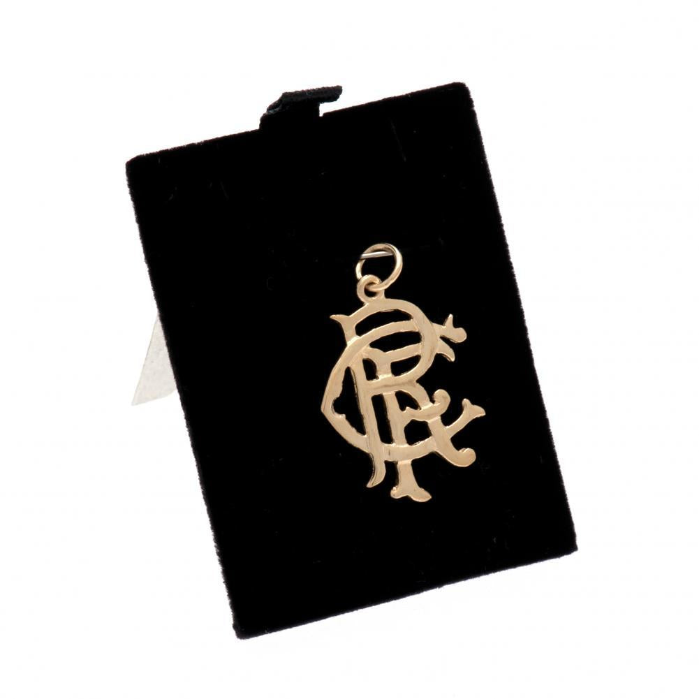 Official Rangers FC 9ct Gold Pendant Small