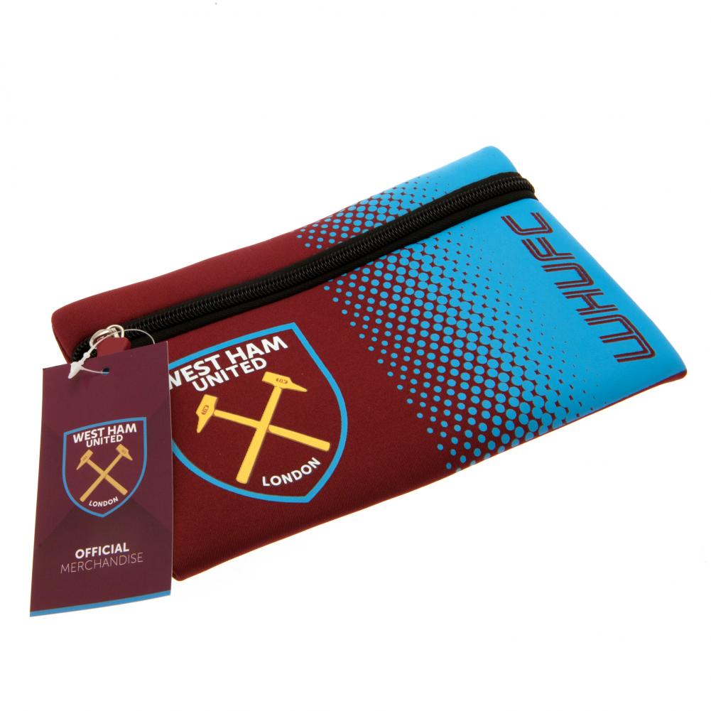 Official West Ham United FC Fade Pencil Case