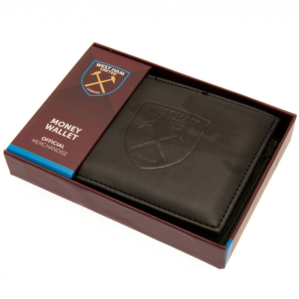 Official West Ham United FC Debossed Wallet