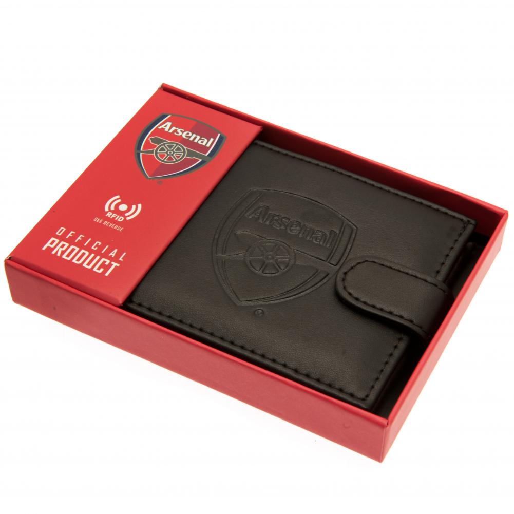 Official Arsenal FC rfid Anti Fraud Wallet