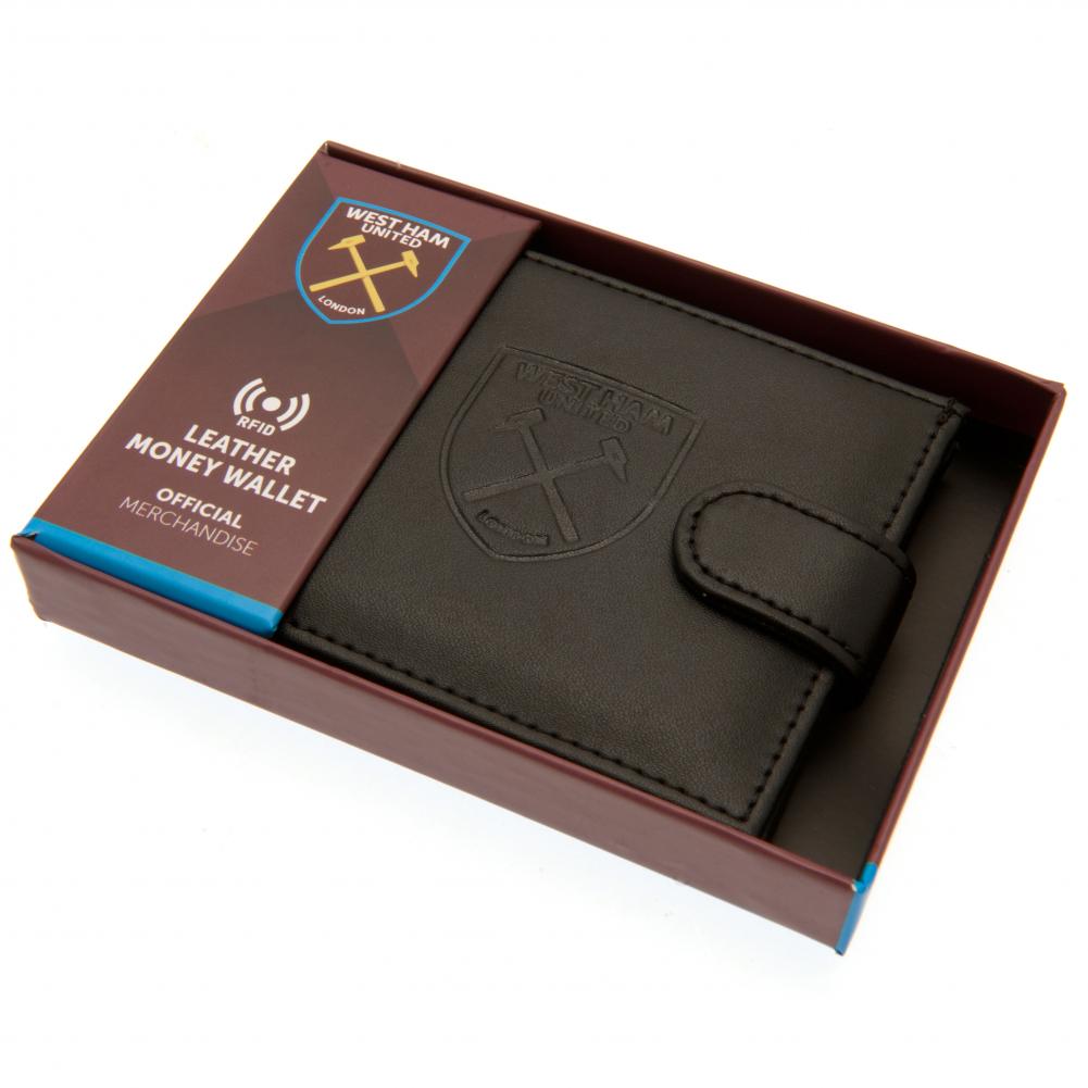 Official West Ham United FC rfid Anti Fraud Wallet