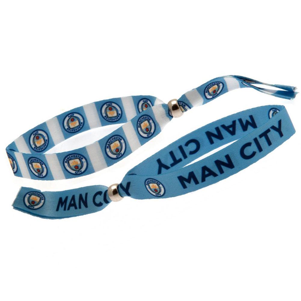 Official Manchester City FC Festival Wristbands