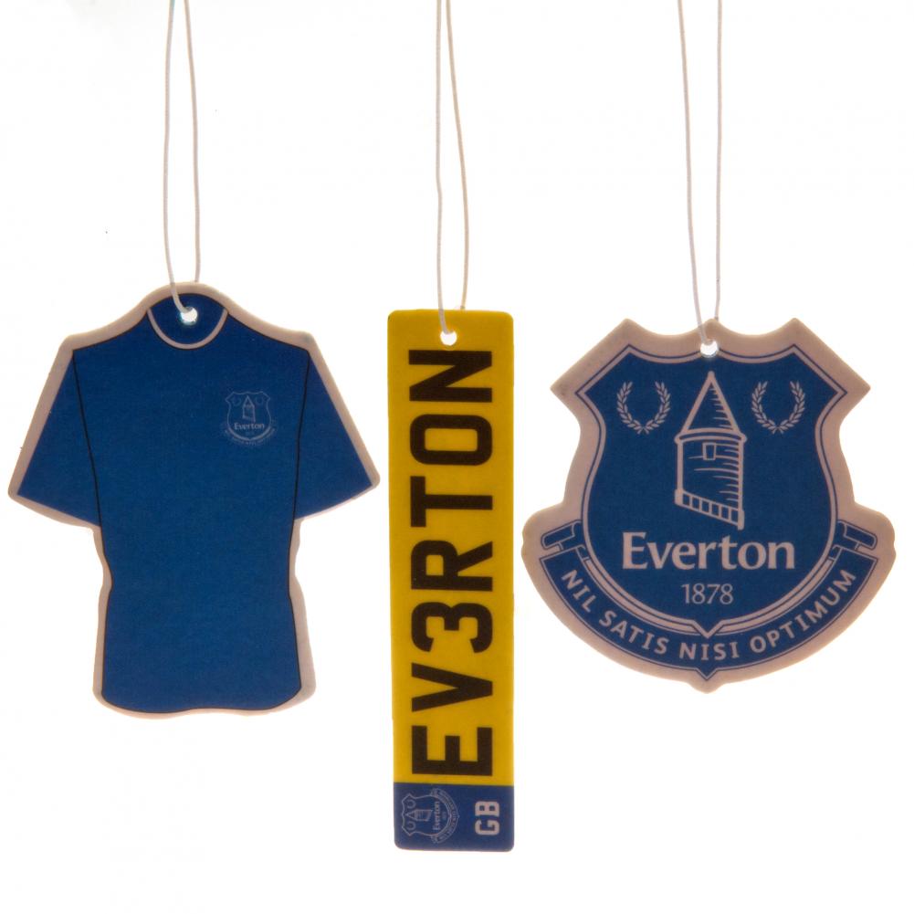 Official Everton FC 3pk Air Freshener