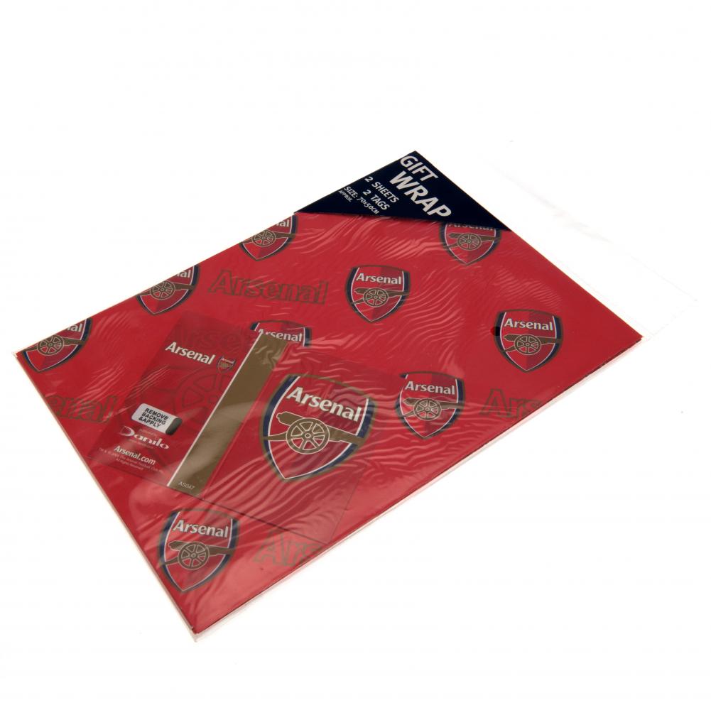 Official Arsenal FC Crest Gift Wrap