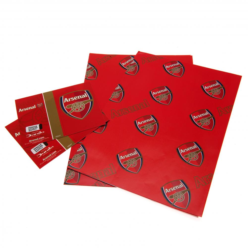 Official Arsenal FC Crest Gift Wrap