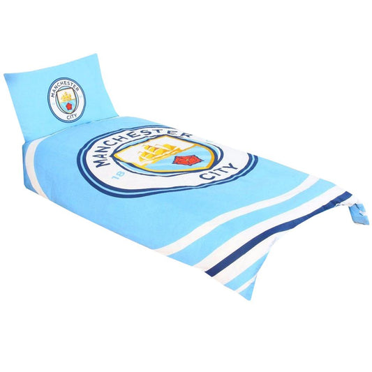 Official Manchester City FC Pulse Single Duvet Set