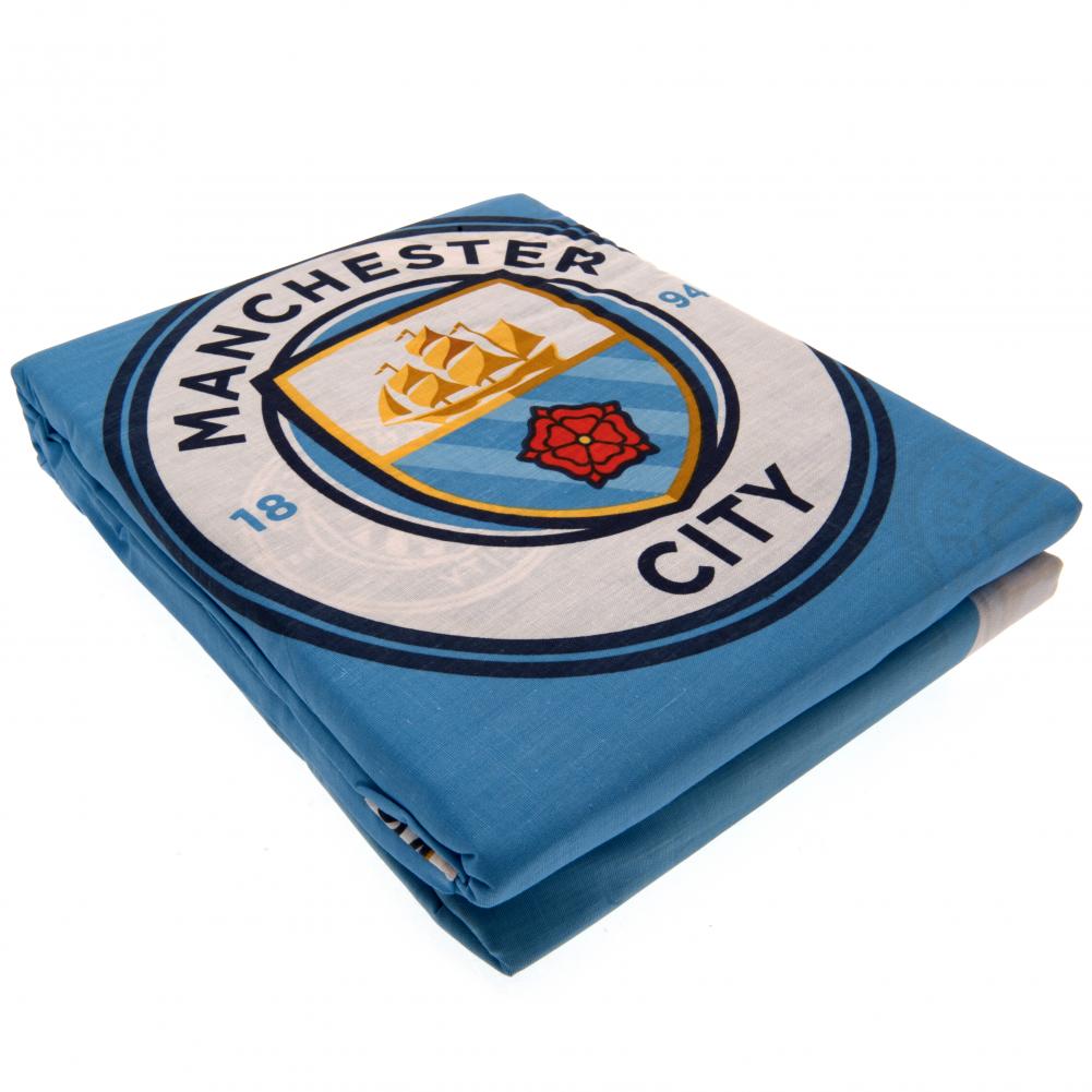 Official Manchester City FC Pulse Double Duvet Set