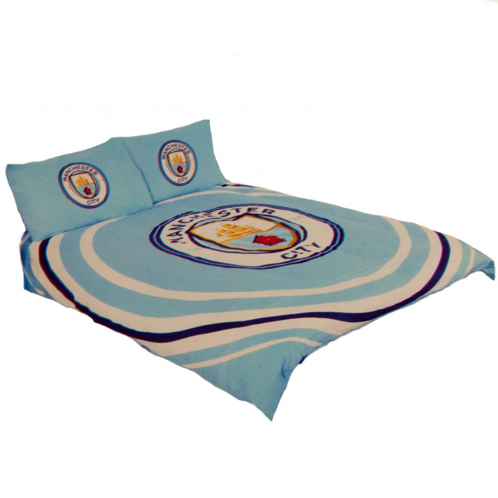 Official Manchester City FC Pulse Double Duvet Set