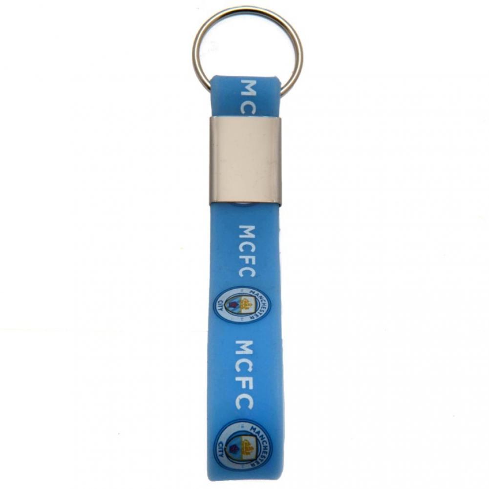 Official Manchester City FC Silicone Keyring