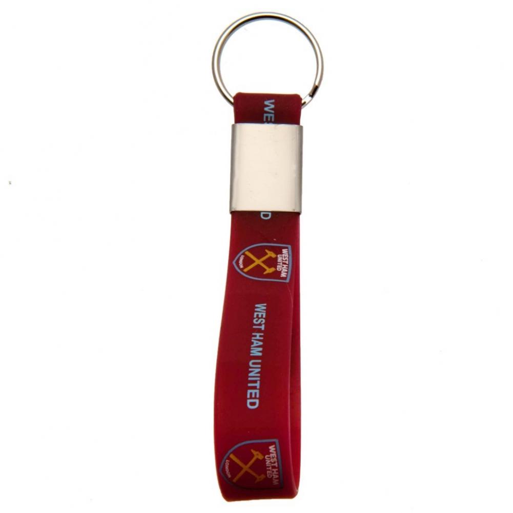 Official West Ham United FC Silicone Keyring