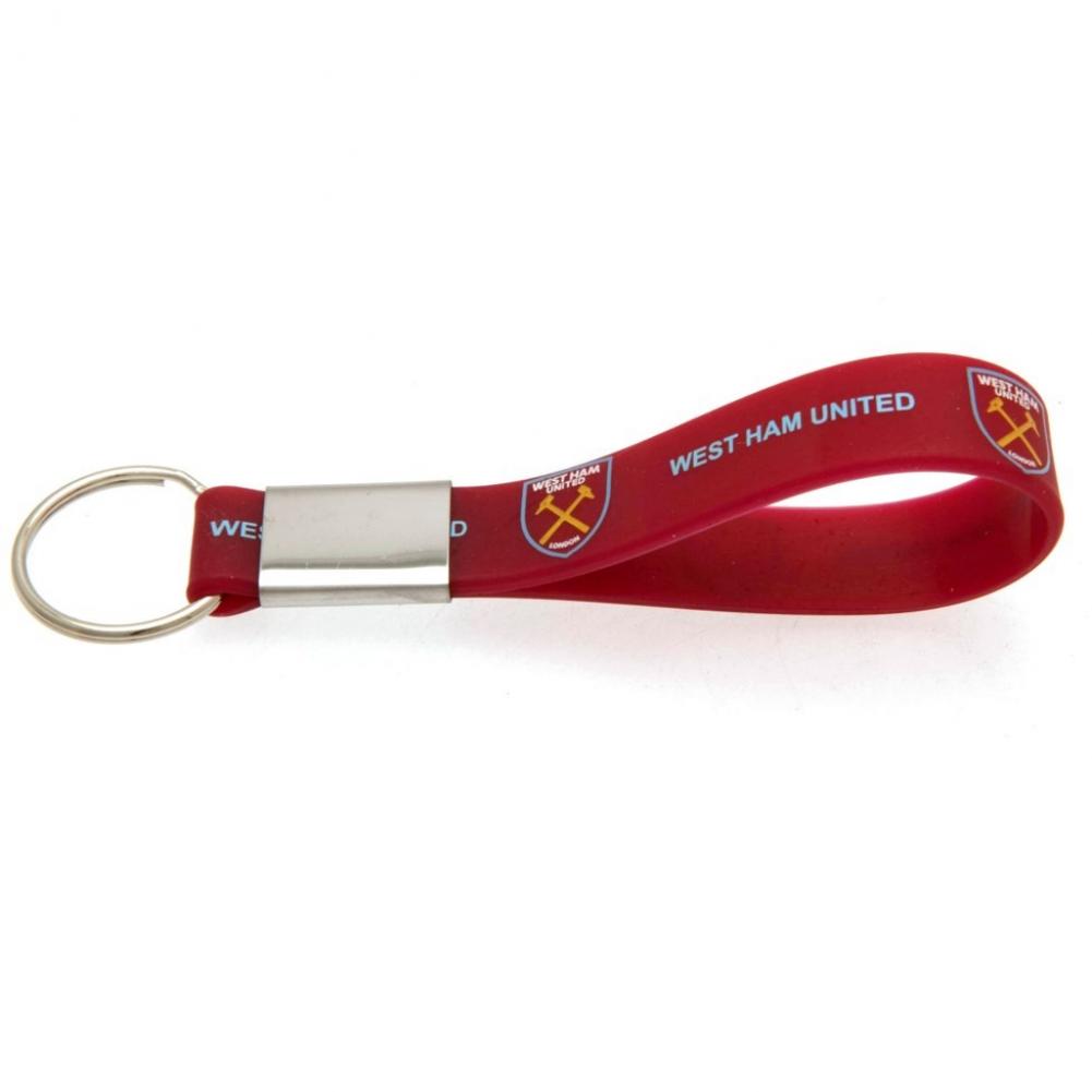 Official West Ham United FC Silicone Keyring