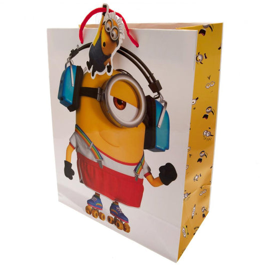 Official Minions Medium Gift Bag