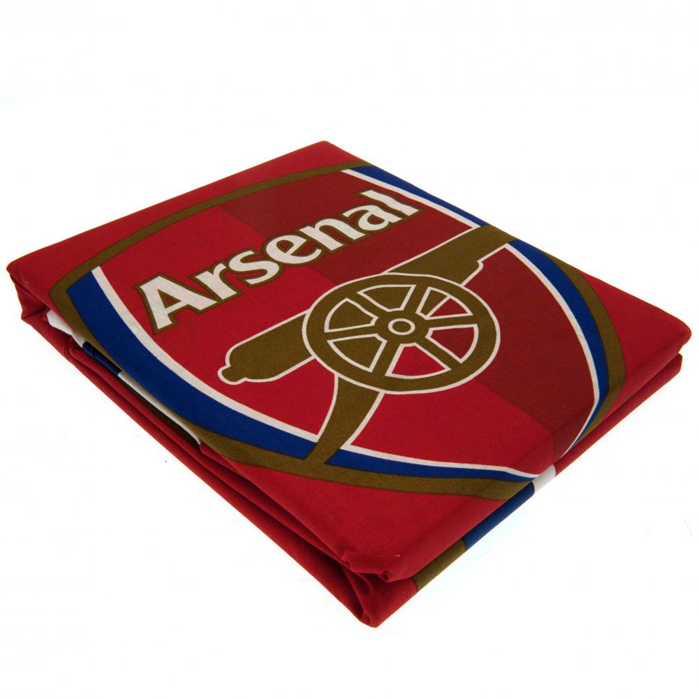 Official Arsenal FC Pulse Single Duvet Set