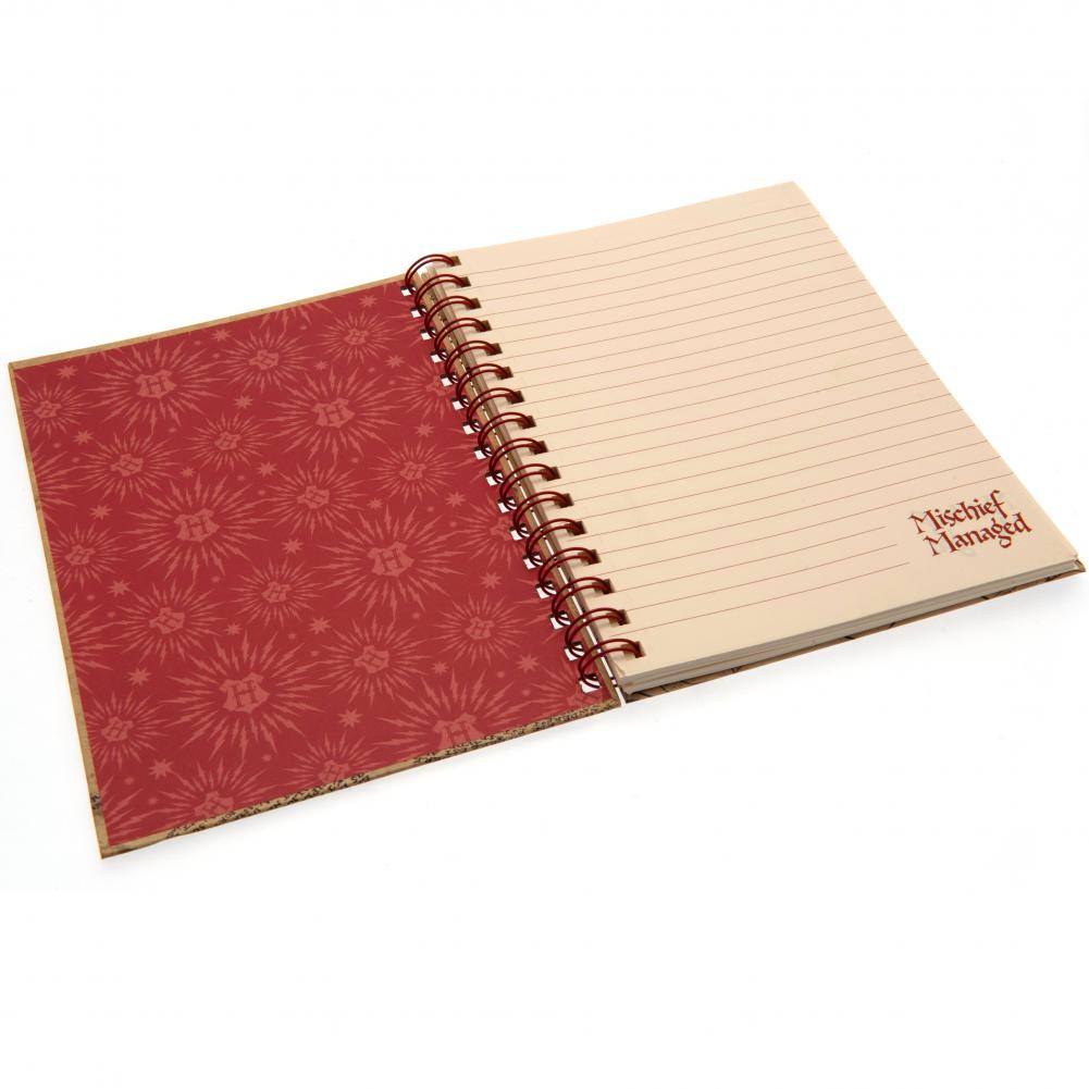 Official Harry Potter Notebook Marauders Map