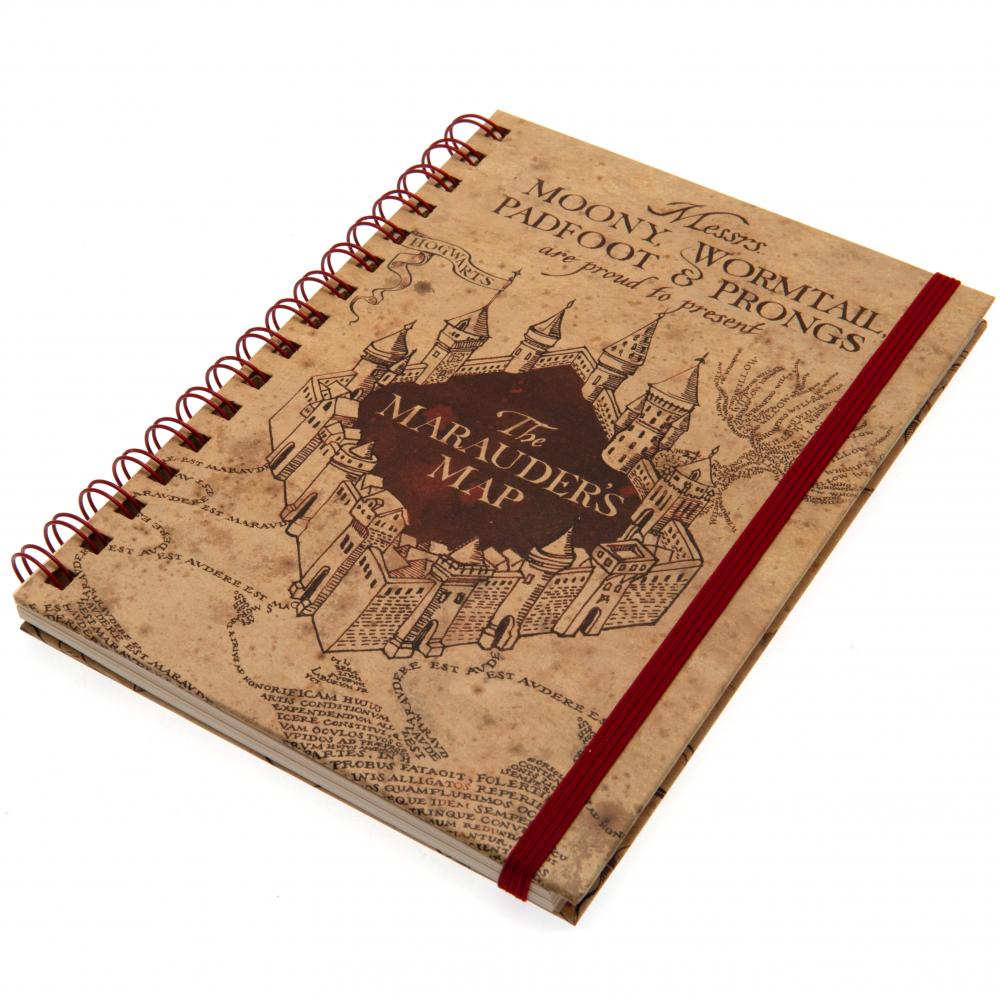 Official Harry Potter Notebook Marauders Map