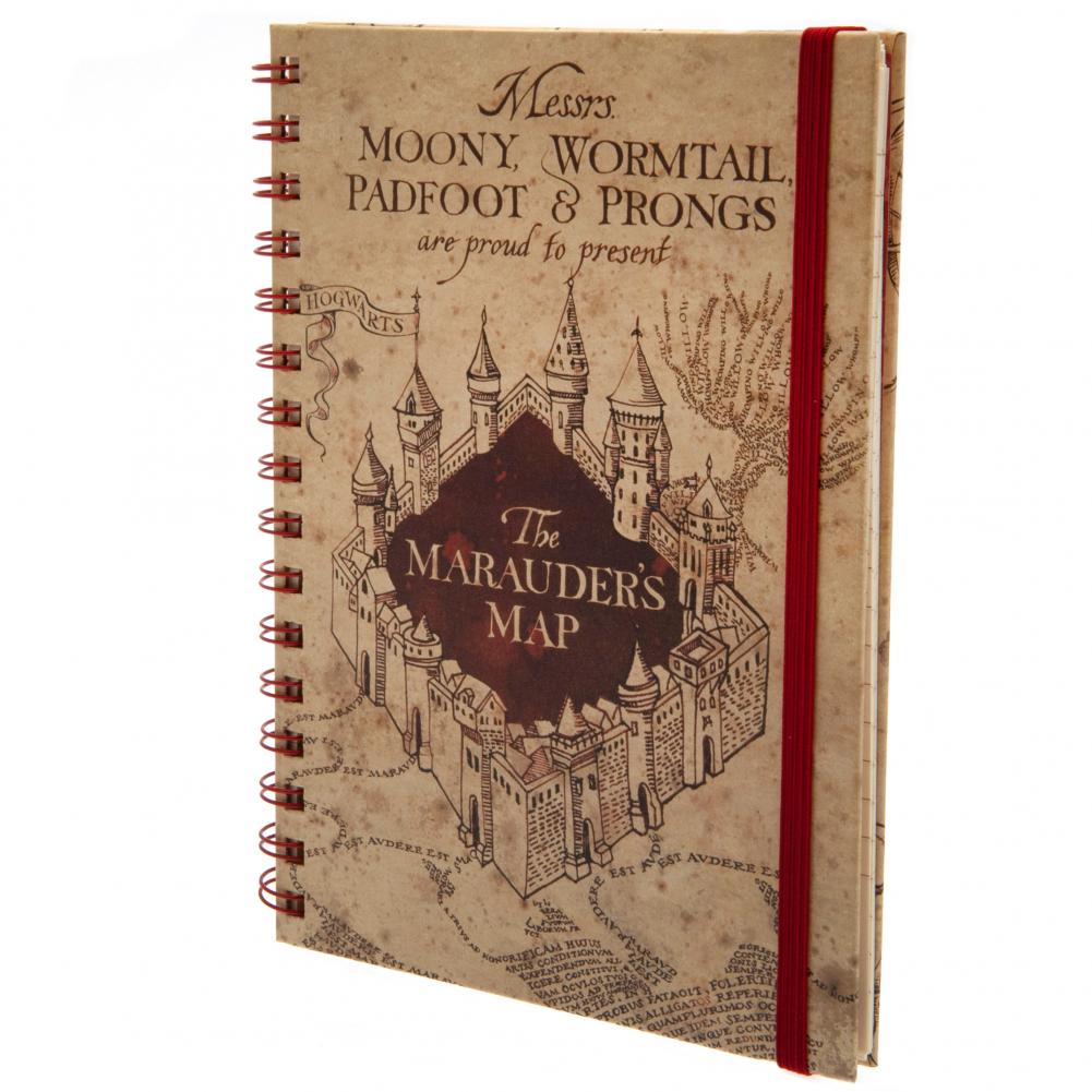 Official Harry Potter Notebook Marauders Map