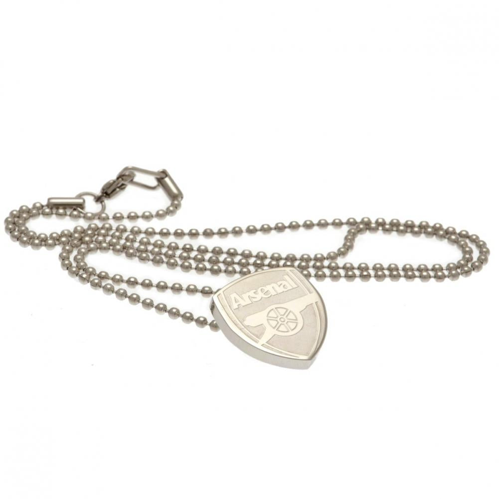 Official Arsenal FC Stainless Steel Pendant & Chain