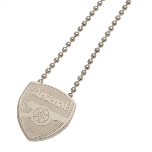 Official Arsenal FC Stainless Steel Pendant & Chain