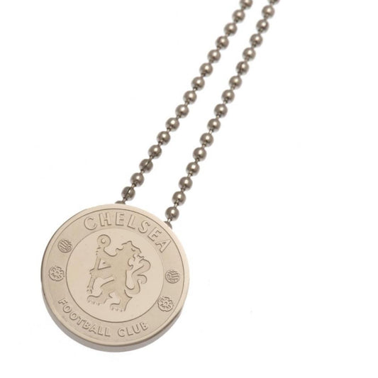 Official Chelsea FC Stainless Steel Pendant & Chain