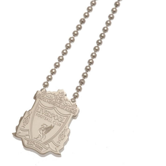 Official Liverpool FC Stainless Steel Pendant & Chain