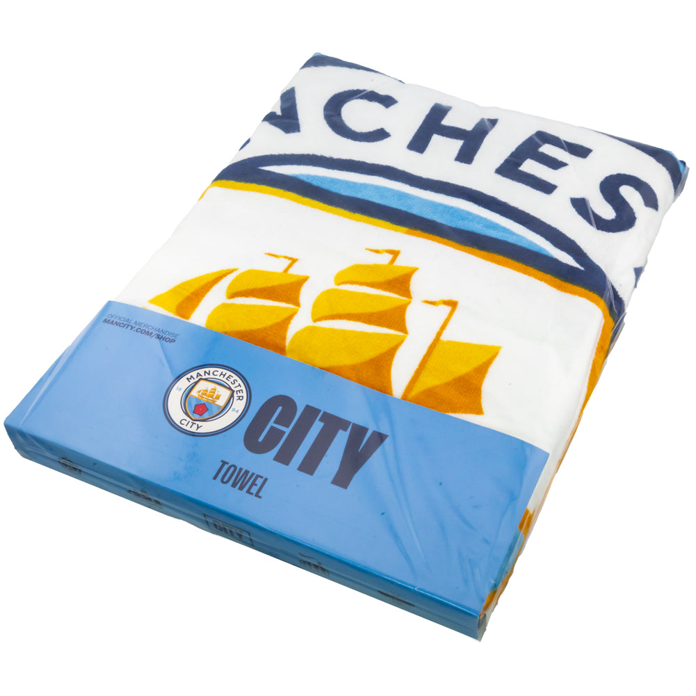 Official Manchester City FC Pulse Towel