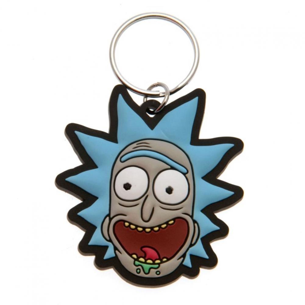 Official Rick And Morty PVC Keyring Rick