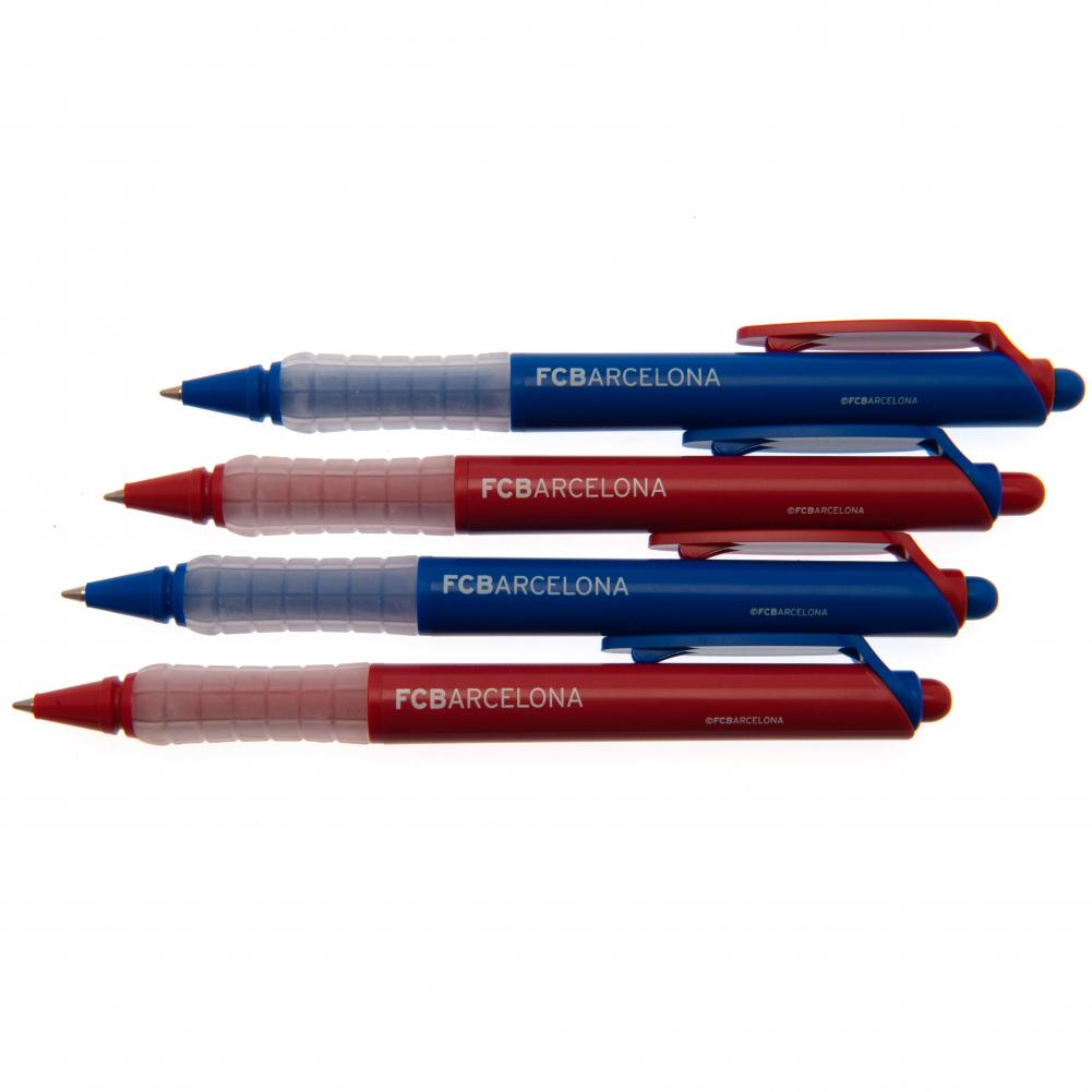 Official FC Barcelona 4pk Pen Set