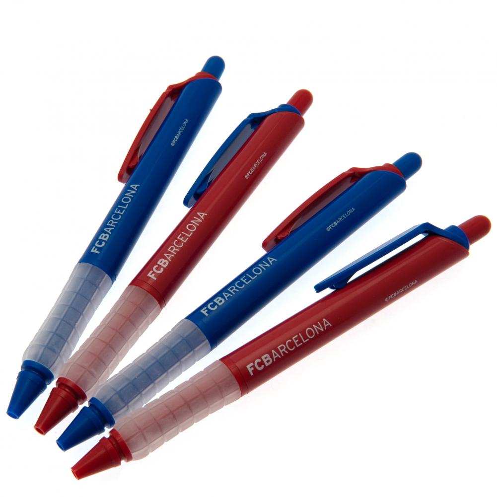 Official FC Barcelona 4pk Pen Set