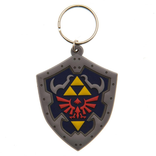 Official The Legend Of Zelda Shield PVC Keyring