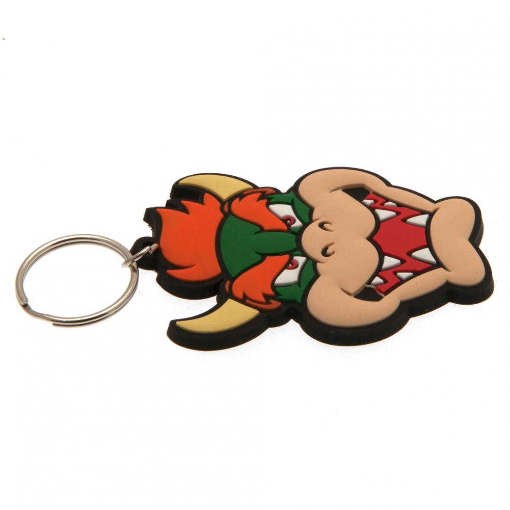 Official Super Mario PVC Keyring Bowser