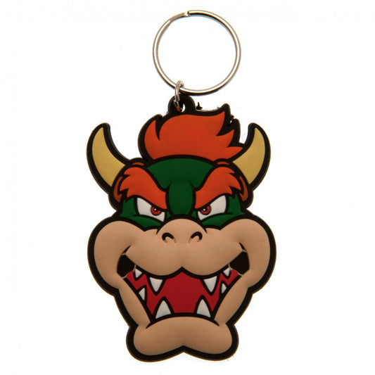 Official Super Mario PVC Keyring Bowser