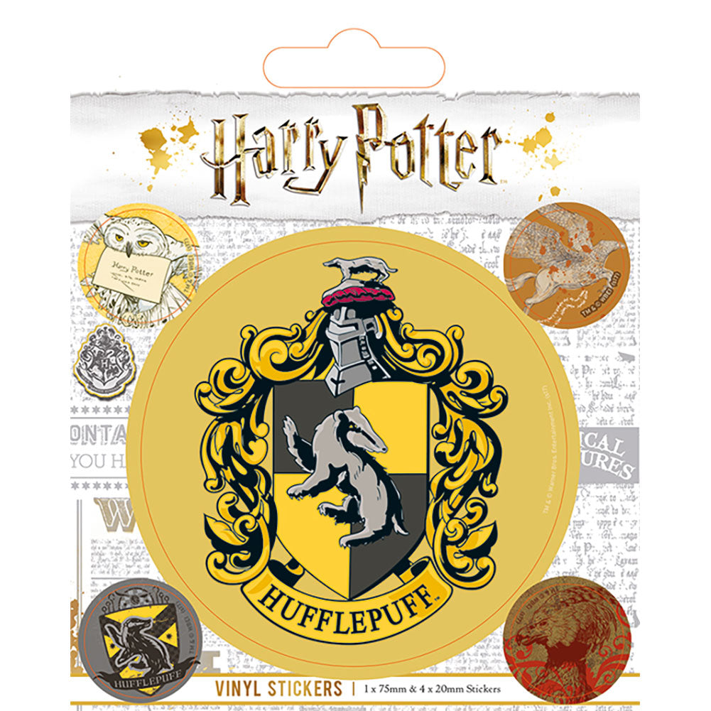 Official Harry Potter Stickers Hufflepuff