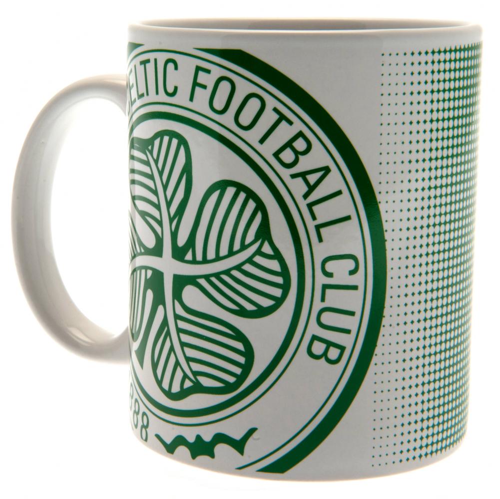 Official Celtic FC Halftone Mug