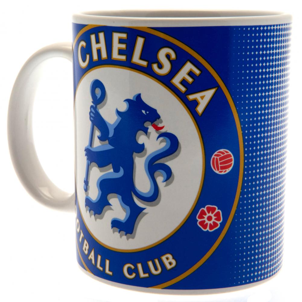 Official Chelsea FC Halftone Mug