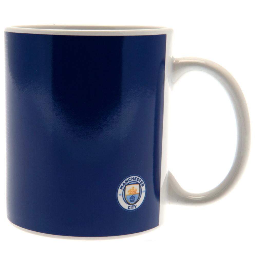 Official Manchester City FC Halftone Mug